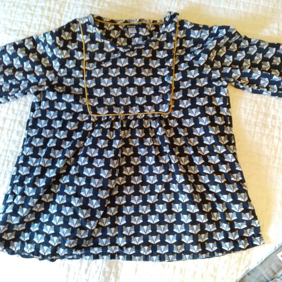 Okaidi micro corduroy top 14 (158cm) fox animal print - Picture 1 of 4
